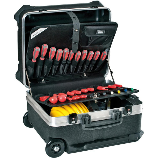 Geanta pentru scule, cu role, 55l, 470x390x300mm, GT LINE - sefira.ro