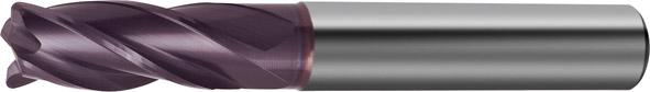 Solid carbide toroidal end mill, 6.00/1.0mm, TiAIN, DIN6527L, FORUM