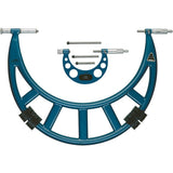 Micrometru cu capete interschimbabile, tambur 20mm, citire 0,01mm, fonta, PREISSER - sefira.ro