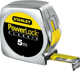 Ruleta de precizie POWERLOCK®, 5m, latime 19mm, STANLEY - sefira.ro