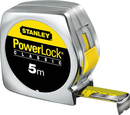 Ruleta de precizie POWERLOCK®, 5m, latime 19mm, STANLEY