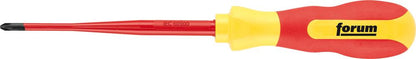 VDE Phillips screwdriver PH 1 x 80mm, reduced diameter blade, FORUM