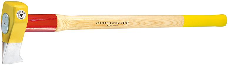 Topor pentru despicat, BIG OX®, 3000g, coada Hickory 900mm, lama 70mm, OCHSENKOPF