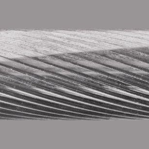 Freza mica carbura KUD, forma sferica, dantura tip 5, 3x2mm, coada 3mm, PFERD - sefira.ro