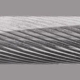 Freza mica carbura KUD, forma sferica, dantura tip 5, 3x2mm, coada 3mm, PFERD - sefira.ro