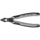 Cleste cu tais lateral protectie ESD, pentru electronisti Super Knips®, 125mm, brunat, 78 61 125 ESD, KNIPEX - sefira.ro