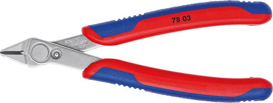 Cleste cu tais lateral pentru electronisti Super Knips®, 125mm, KNIPEX