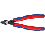Cleste cu tais lateral pentru electronisti Super Knips®, 125mm, fara inclinare, 78 61 125, KNIPEX - sefira.ro