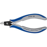 Cleste cu tais lateral, de precizie, pentru electronisti, 125mm, 79 02 125, KNIPEX - sefira.ro
