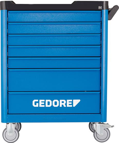 Tool cabinet, mobile, 1045x785x510mm, 7 drawers, GEDORE