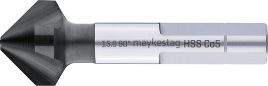 Tesitor HSS-Co5, conic 90°, coada triunghiulara, Ø 4.3mm, DIN 335C, MAYKESTAG