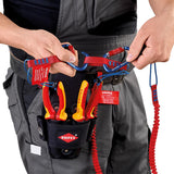 Pereche de carabine, pentru cablu si adaptor siguranta scule, 00 50 03 T BK, KNIPEX - sefira.ro