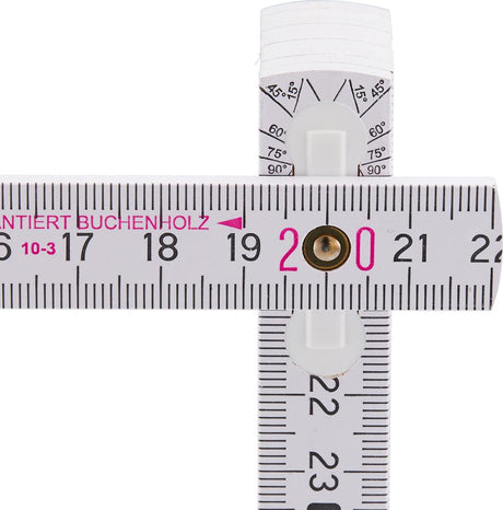 Metru pliabil din lemn, 2m, FORUM - sefira.ro