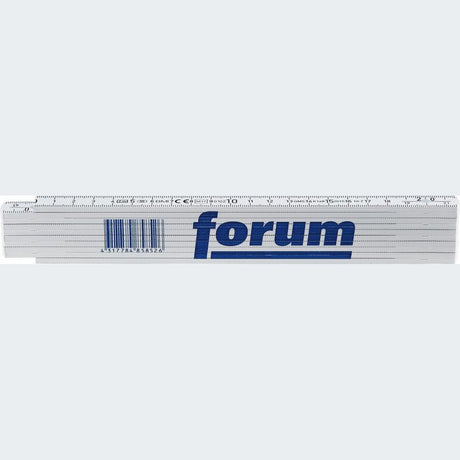 Metru pliabil din plastic 1m x 13mm, 10 segmente, cf. EG III, FORUM ( LICHIDARE STOC ) - sefira.ro