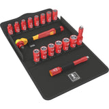 Set de chei tubulare izolate VDE 3/8", ZYKLOP, 17 buc, 6 canturi, 05004970001, WERA - sefira.ro