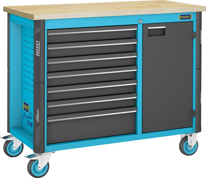 Tool cabinet, mobile, 779.5x496x915mm, 6 drawers, HAZET