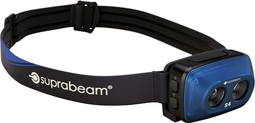 Headlamp, CREE-LED and S4 battery, 500 lumens, 16h, SUPRABEAM