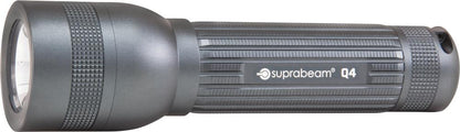 LED flashlight Q4, 400lm, rechargeable, up to 80 hours, with focus, SUPRABEAM