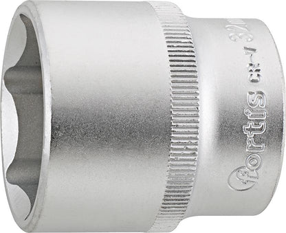 Socket wrench 1/2", 10mm, 6 edges, FORTIS