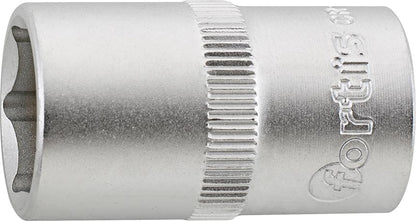 Socket wrench 1/2", 10mm, 6 edges, FORTIS