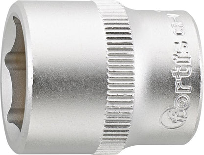 Socket wrench 3/8" 6mm, 6 edges, FORTIS