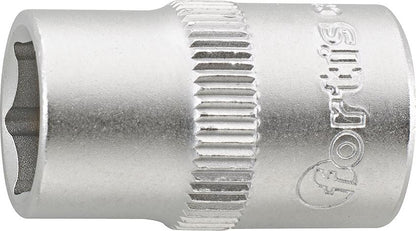 Socket wrench 3/8" 6mm, 6 edges, FORTIS