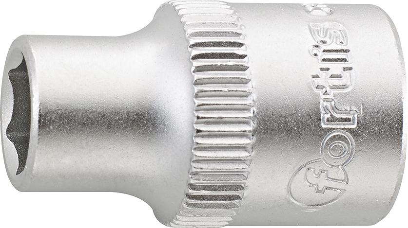 Socket wrench 3/8" 6mm, 6 edges, FORTIS