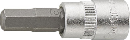 Cheie tubulara bit 1/4", 3 x36mm, 6 canturi, FORTIS