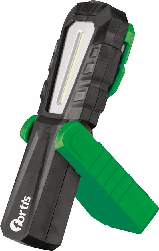 LED flashlight with battery, 3 Watt, 240lm, IP54, FORTIS