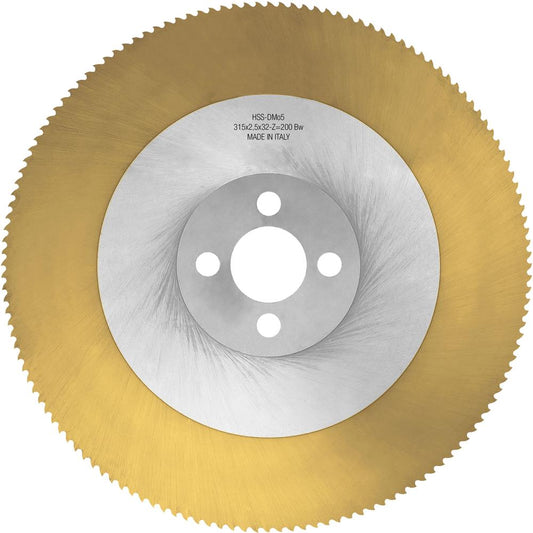 HSS cutting disc - DMo 5 TiN, for metal 250 x 2.0 x 32 mm, 128 teeth, FORUM