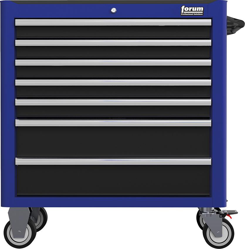 Tool cabinet, mobile, 910x480x1000mm, 7 drawers, FORUM