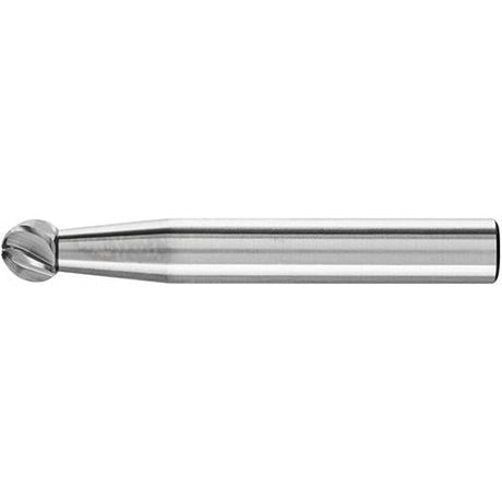 Freza carbura KUD, forma sferica, dantura INOX, 6x5.4mm, coada 6mm, PFERD - sefira.ro