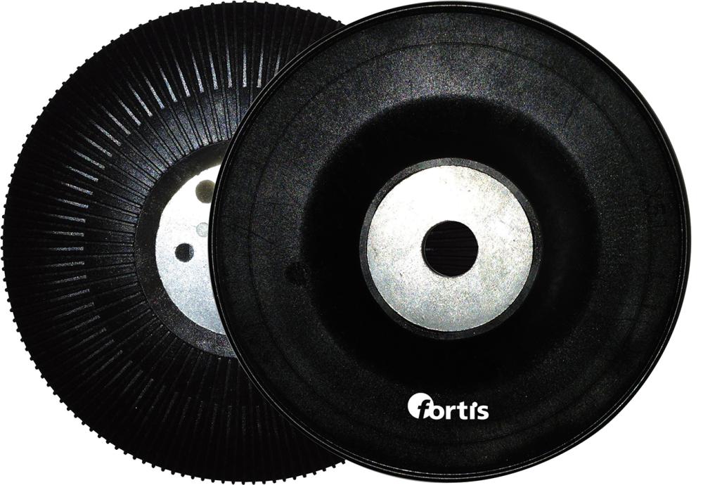 Holder with cooling channels for 115 mm abrasive grinding discs, M14 mount, FORTIS