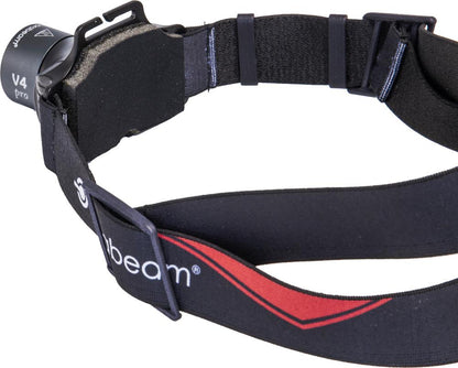 LED headlamp V4 pro, 1000lm, rechargeable, operating time up to 220 hours, SUPRABEAM