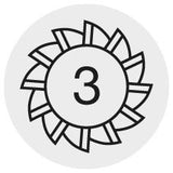 Lamator HSS pentru gaura de centrare, M3, 6mm, DIN 373, FORUM - sefira.ro