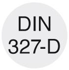 Freza cilindro-frontala HSS Co8%, scurta, 2 taisuri, 1.00mm, DIN327D, FORUM - sefira.ro