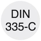 Tesitor HSS conic, TiN, 4.3mm, 90°, DIN 335C, FORUM - sefira.ro