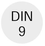 Alezor HSS conic manual pentru gauri de stift, 3.0mm, blank, DIN9, FORUM - sefira.ro