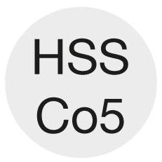 Burghiu HSS-Co5% spiralat, rectificat, 1.0mm, DIN338 TI, FORUM - sefira.ro