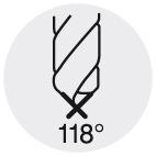 Burghiu HSS tratat cu abur, 1.0mm, DIN338N, FORUM - sefira.ro