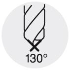 Burghiu HSS-Co5% spiralat, rectificat, 1.0mm, DIN338 TI, FORUM - sefira.ro