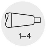 Alezor HSS-E de masina cu coada MK, blank, 10.0mm, H7, DIN208-B, FORUM - sefira.ro