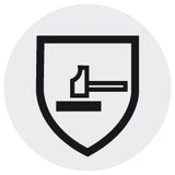 Manusi de protectie antitaiere, material Dyneema, marimea 9, BLADE, gri, FORTIS - sefira.ro