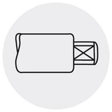 Alezor HSS conic manual pentru gauri de stift, 3.0mm, blank, DIN9, FORUM - sefira.ro