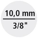 Cheie tubulara 3/8", E 5, pentru suruburi TORX® exterior, Nr. TX 30 E 5, GEDORE - sefira.ro