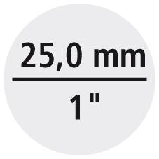 Socket wrench 1" inch, 36 x 70 mm, 12 edges, DIN 3124, GEDORE