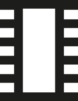 Pila lata de precizie (dreapta), ingusta, 150x8x3.5mm, dantura elvetiana 00, fara maner, horse - sefira.ro