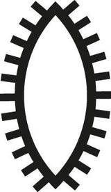 Pila ac de precizie CORRADI, ovala, Nr.103, 160/80x5.2x2.3mm, dantura elvetiana 0, fara maner, PFERD - sefira.ro