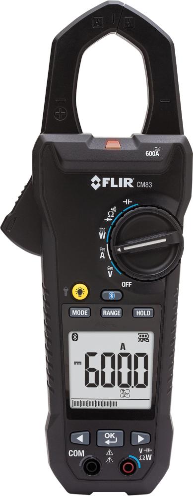 Digital clamp meter CM83, without continuity test, Bluetooth, FLIR