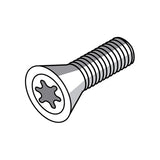 Surub Portscula strunjire - 8816 - Tornillo Torx T-15-M3.5-7X3.5Xø5.5 (pack 5 uds. - precio/ud) IZAR